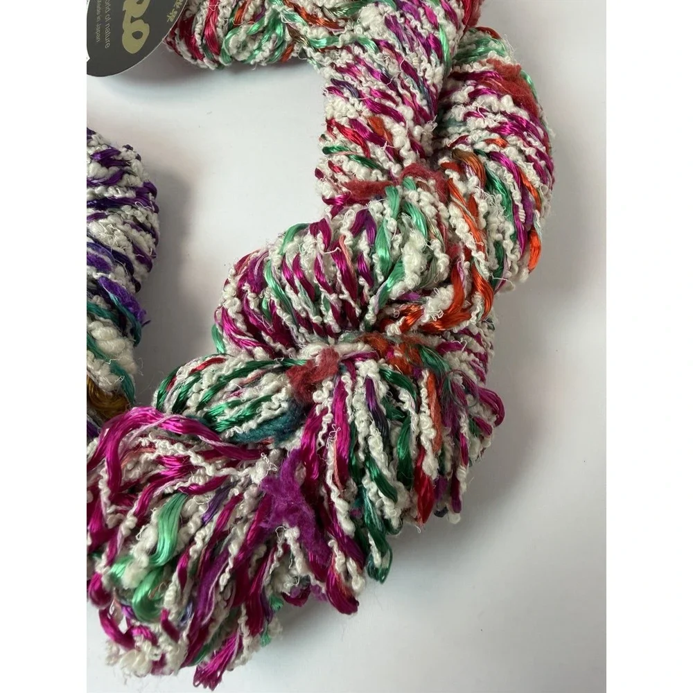 NORO Airisu Rayon & Silk Blend Novelty Yarn Lot Of 2